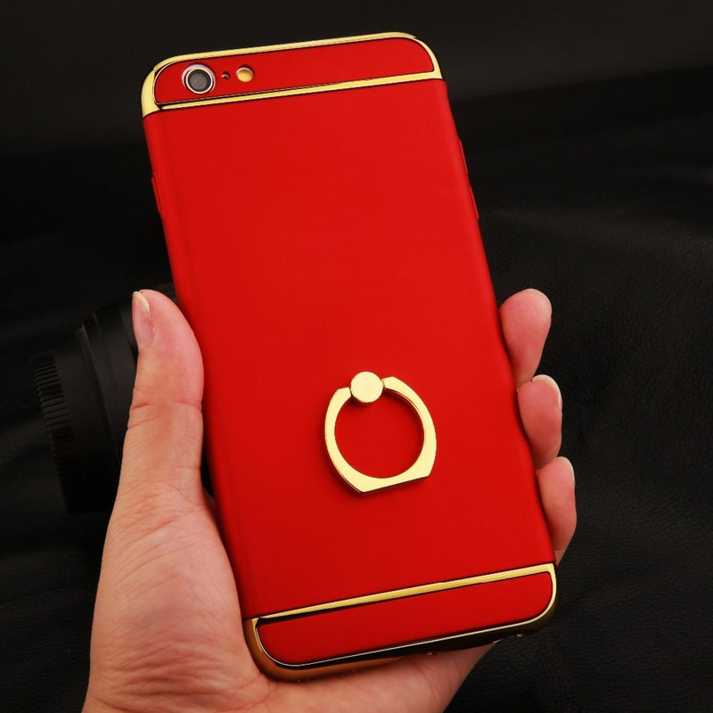 Funda Armable Anillo Compatible Con iPhone Resistente