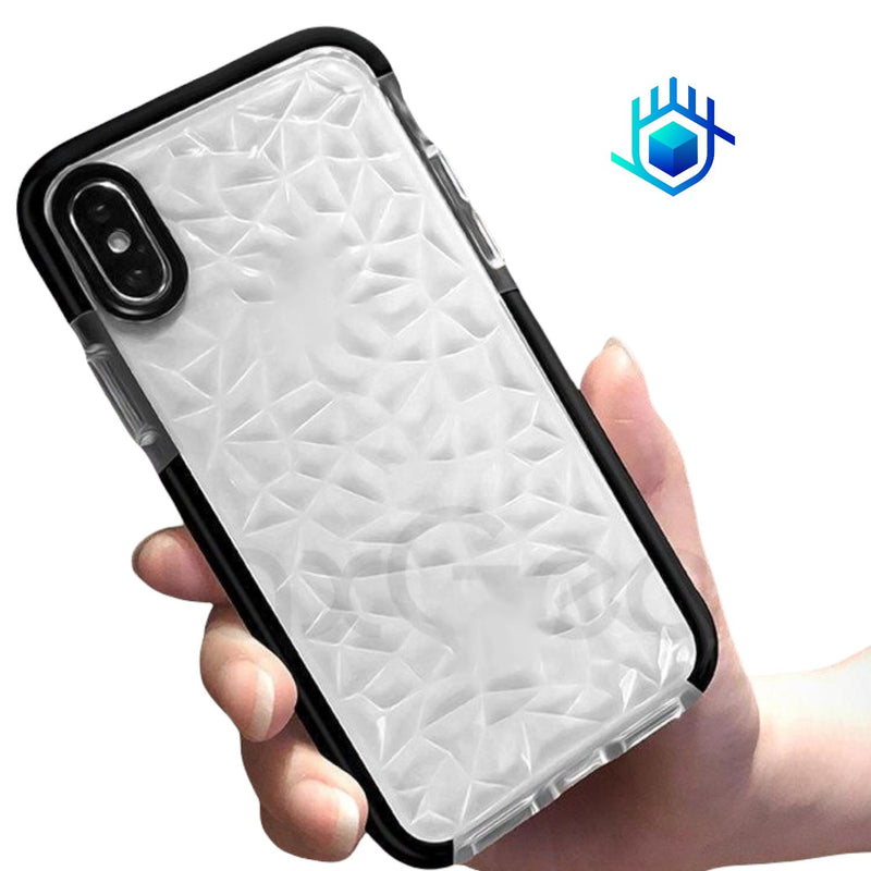 Funda para iPhone Diamantes 3d Reforzada Mujer Dama Protecto