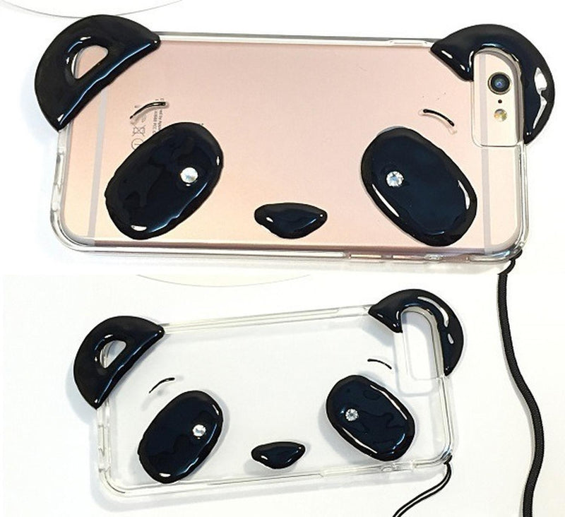 Funda Para iPhone Cara Panda Oso Osito Dama Mujer Hombre Zoo