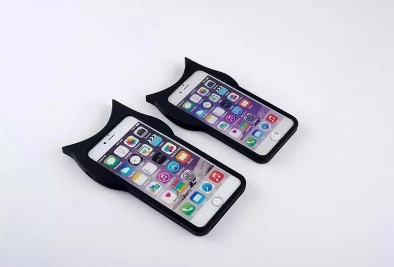 Funda Para iPhone Gato Ojos 3d Caricatura Michi Gatito Mujer