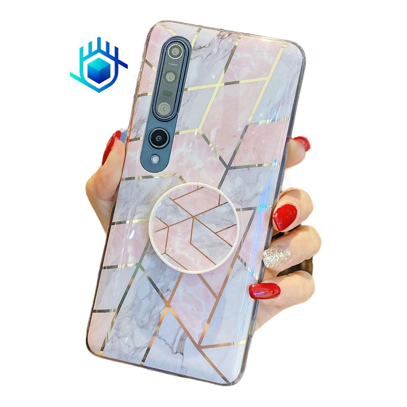 Funda Para Huawei + Mica Lineas Case Mujer Protector Mujer