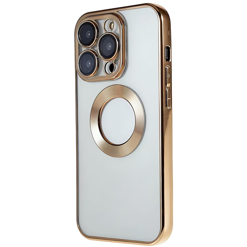 Funda de Lujo Goma para iPhone 8/7 Plus + Mica Case Elegante