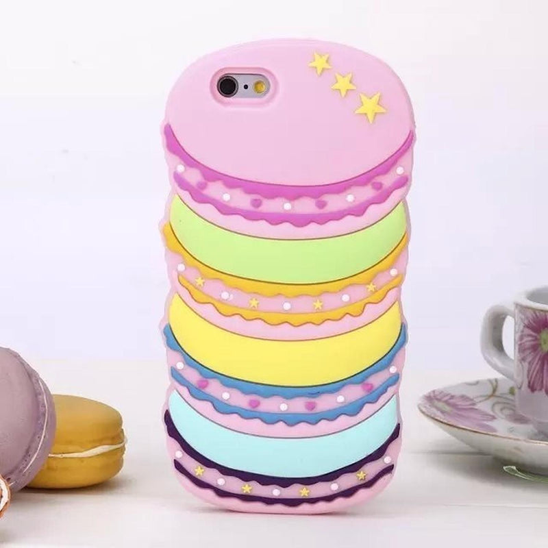 Funda Para iPhone Galleta Postre Macarons Dama Mujer Hombre