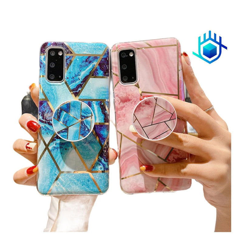 Funda Para Huawei + Mica Lineas Case Mujer Protector Mujer