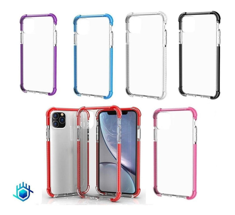 Funda Premium para iPhone+Mica Reforzada Rigido Uso Rudo 360