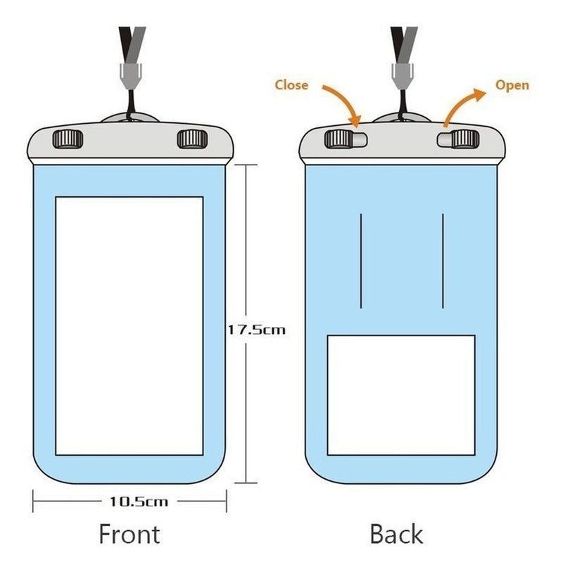 Bolsa Universal Contra Agua Prueba Sumergible Funda Segurida