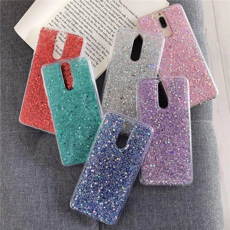 Funda Glitter para iPhone Brillo Diamantes Escarcha Diamante