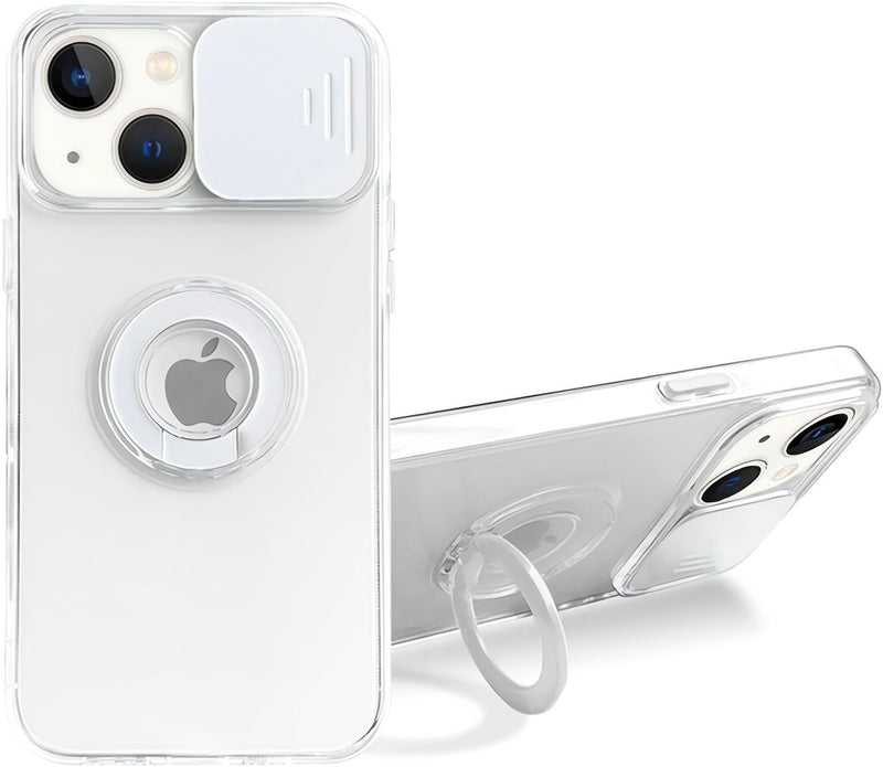 Funda Protectora Camara Anillo para iPhone 12/12 Pro + Mica