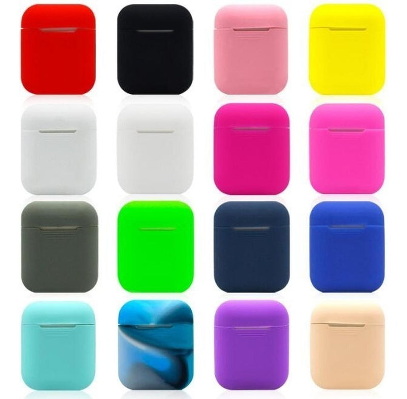 Funda para AirPods Silicon Delgado Suave Mujer Hombre Case