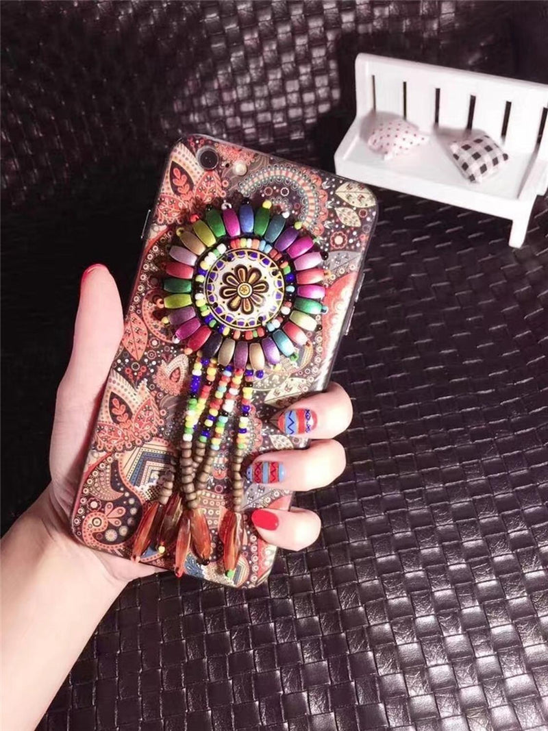 Funda Para iPhone Tribal Atrapa Sueños Hombre Mujer Hipster