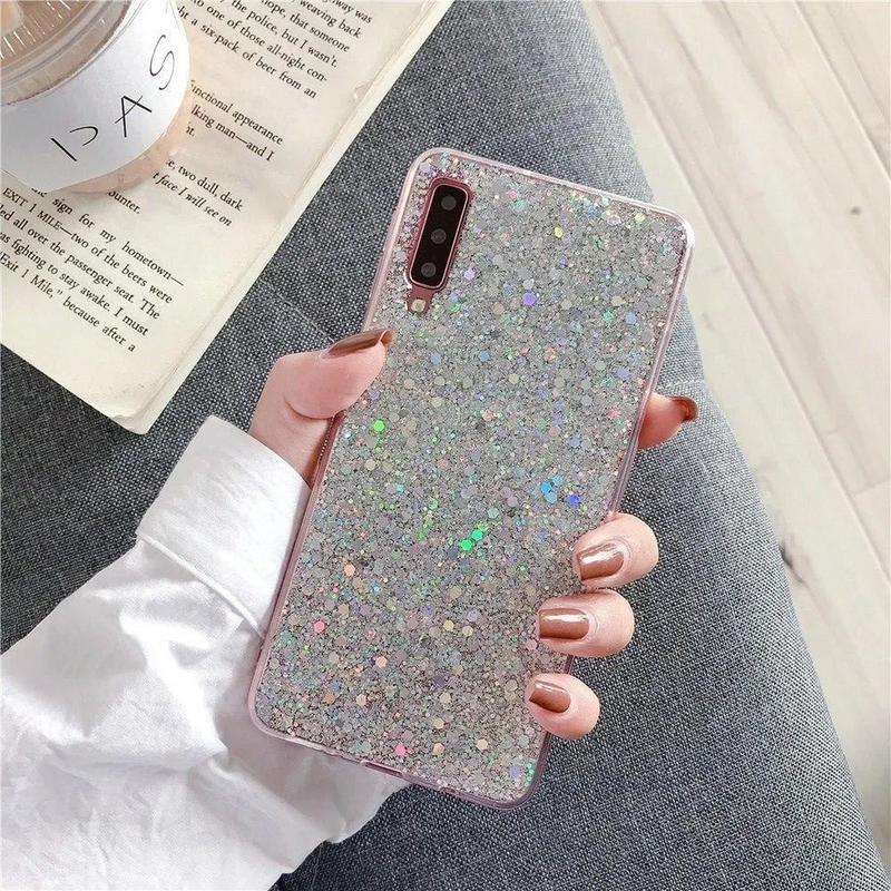 Funda Glitter para iPhone Brillo Diamantes Escarcha Diamante