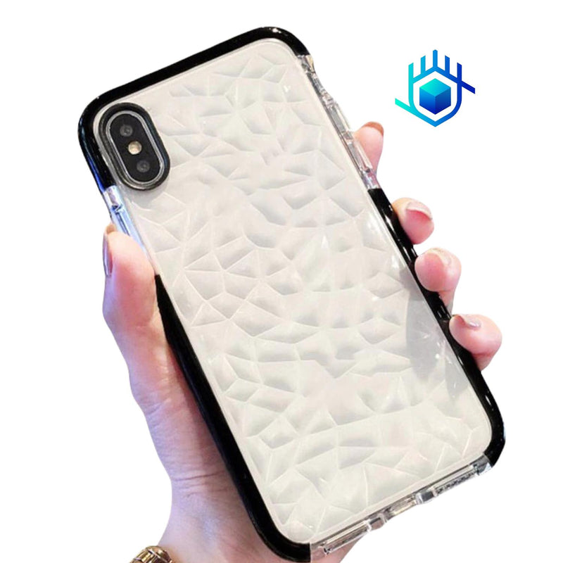 Funda para iPhone Diamantes 3d Reforzada Mujer Dama Protecto