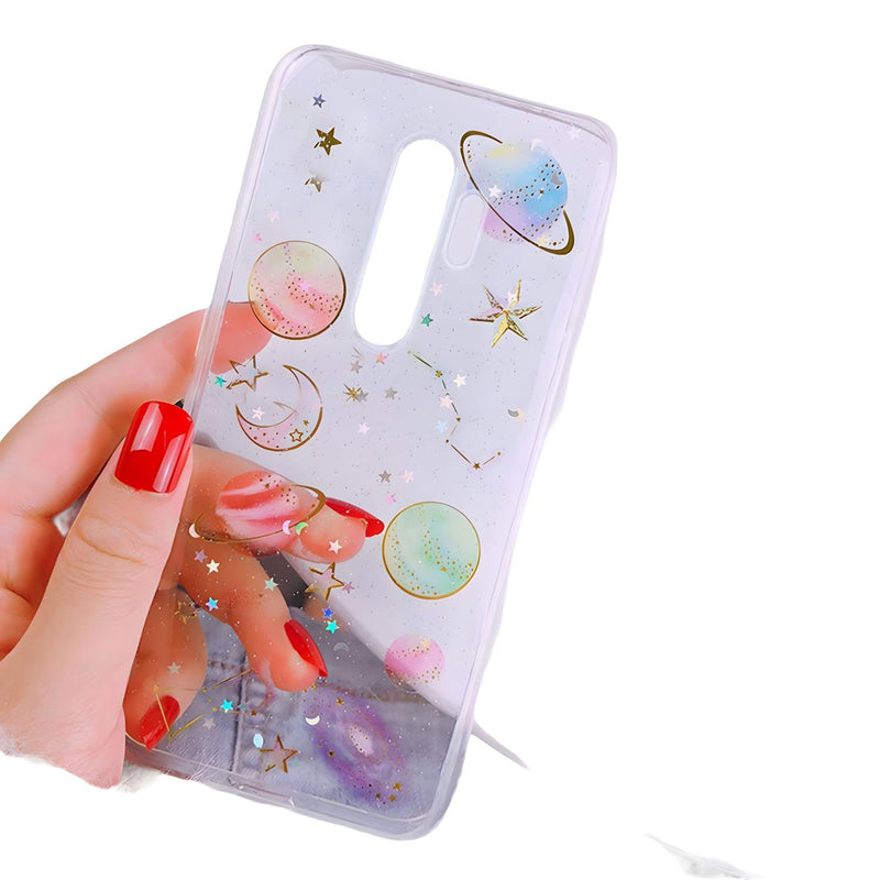 Case Galaxia Xiaomi Universo Estrella Mujer Hombre Protector