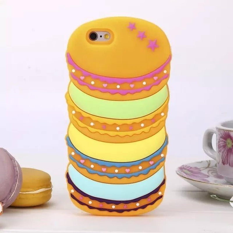 Funda Para iPhone Galleta Postre Macarons Dama Mujer Hombre