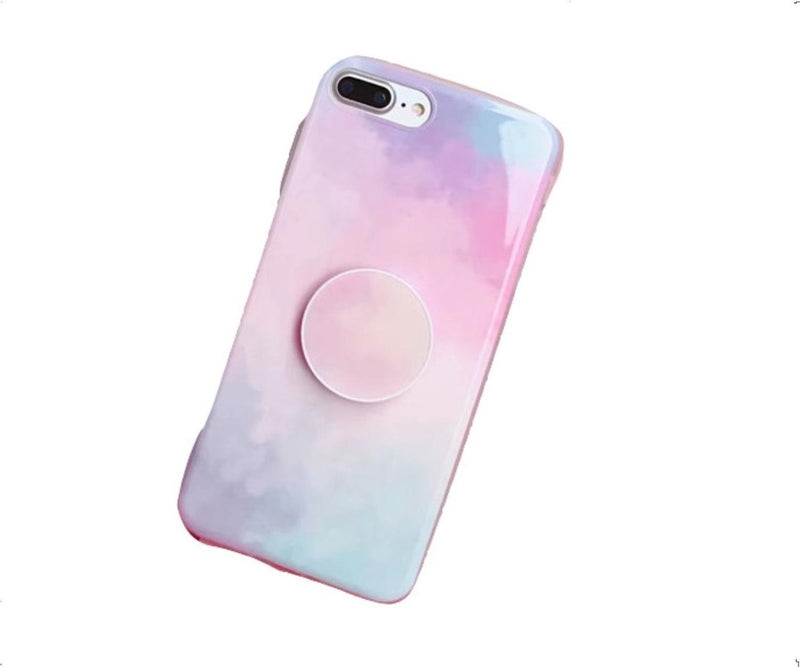 Funda Para iPhone Galaxia Arcoiris Universo Espacio Mujer