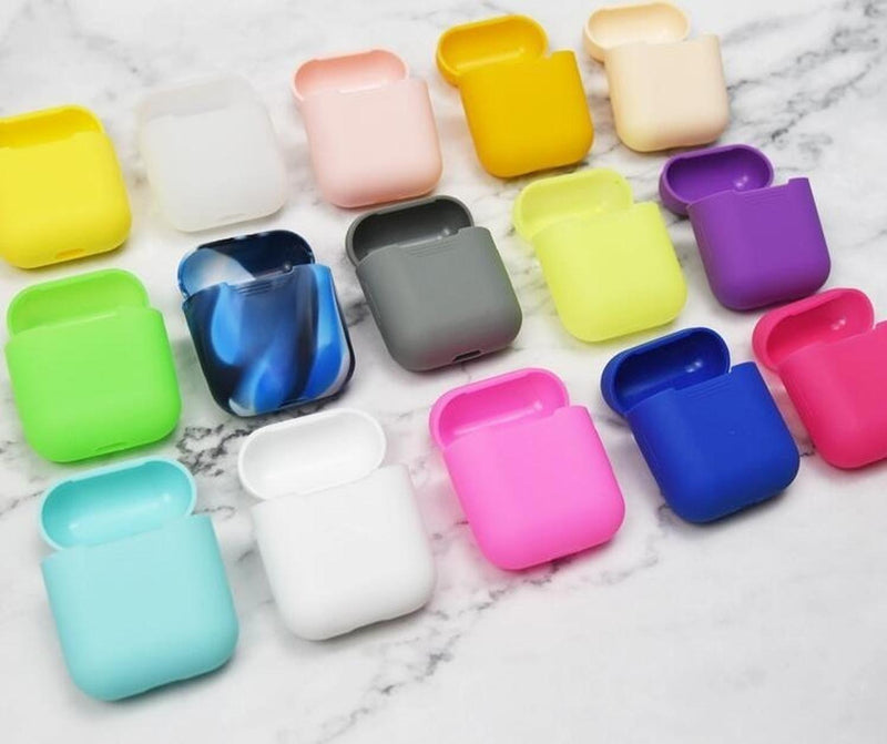 Funda para AirPods Silicon Delgado Suave Mujer Hombre Case