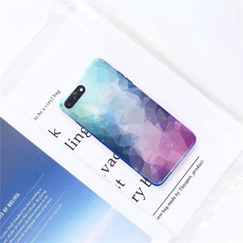 Funda Para iPhone Galaxia Universo Estrellas Tornasol 3d