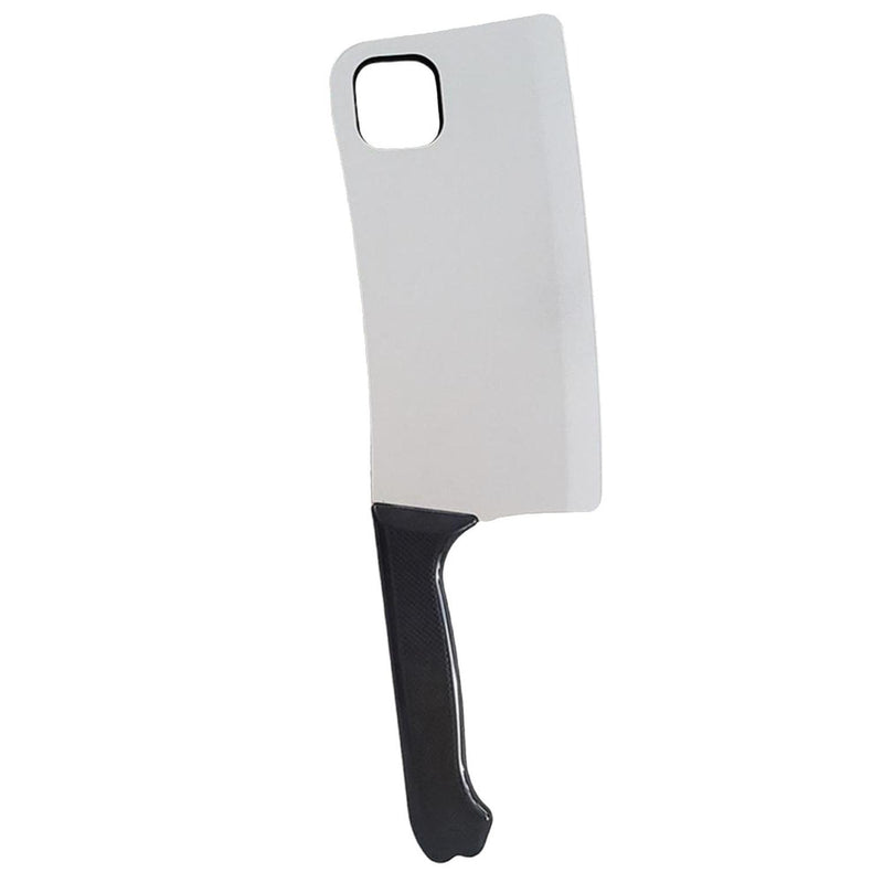 Funda Cuchillo De Goma Para iPhone + Mica Protectora Comida