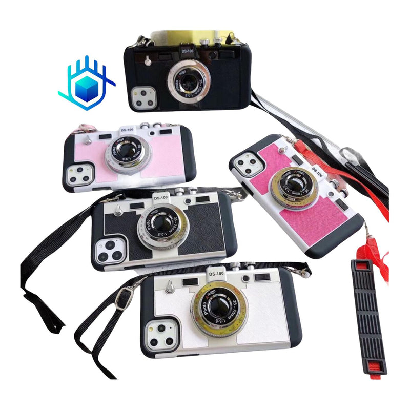 Funda para iPhone Camara Profesional 3d Collar Mujer Hombre