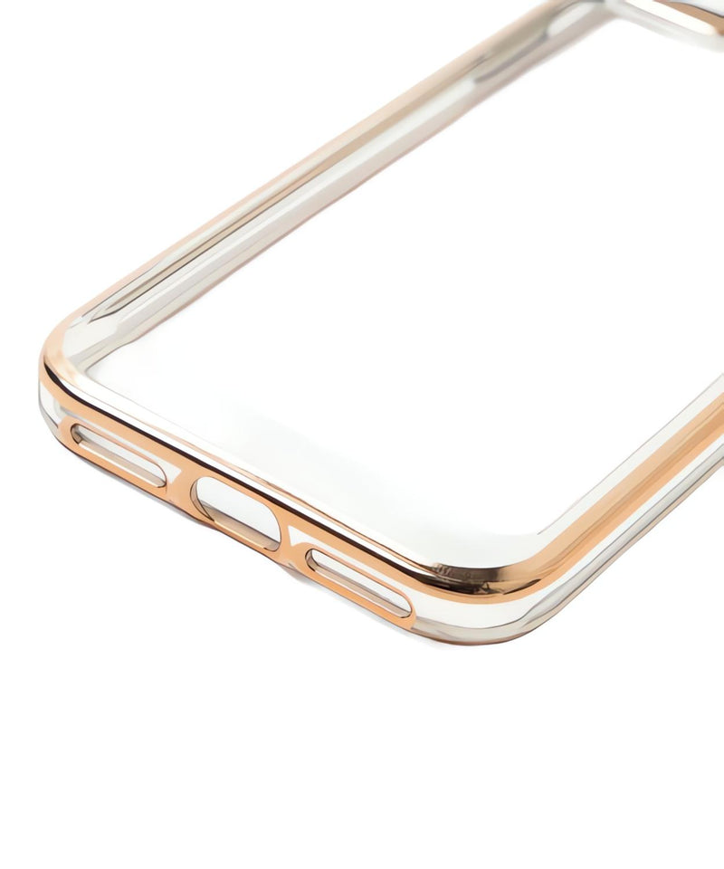 Funda Premium Rigida para iPhone XR + Mica Elegante Uso Rudo