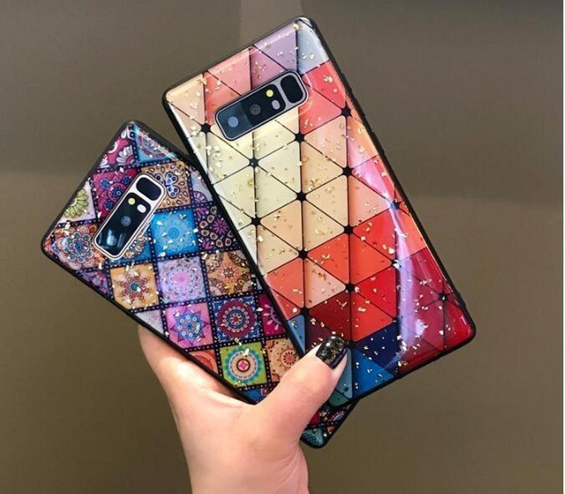 Funda para iPhone Mandala Rombos Premium Mujer Dibujo Hombre