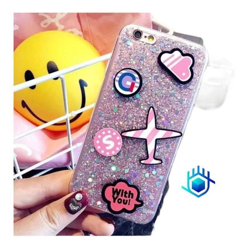 Funda Para iPhone Estampa Avion Mujer Caballero Hombre Viaje