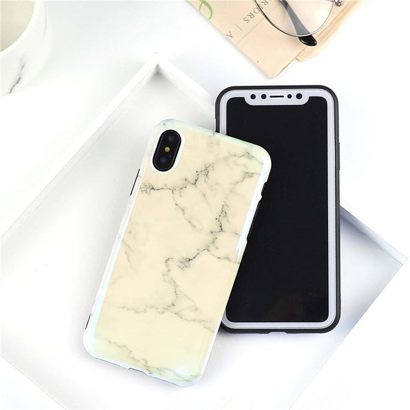 Funda Tornasol Para iPhone Variedad Dama Hombre Mujer Marmol