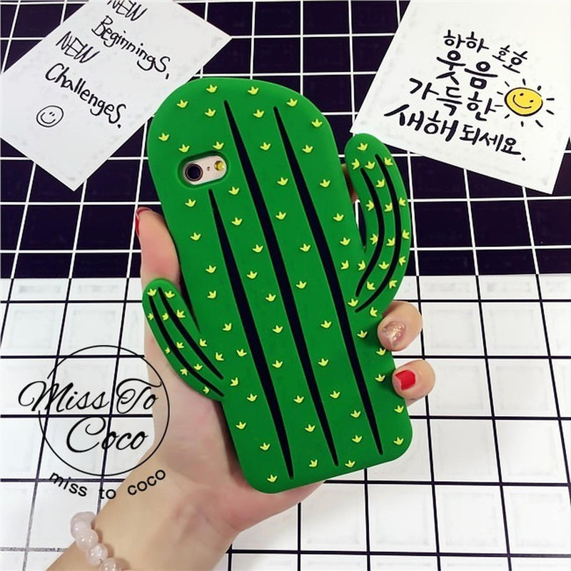 Funda Para iPhone Cactus Espina Planta Dama Mujer Desierto