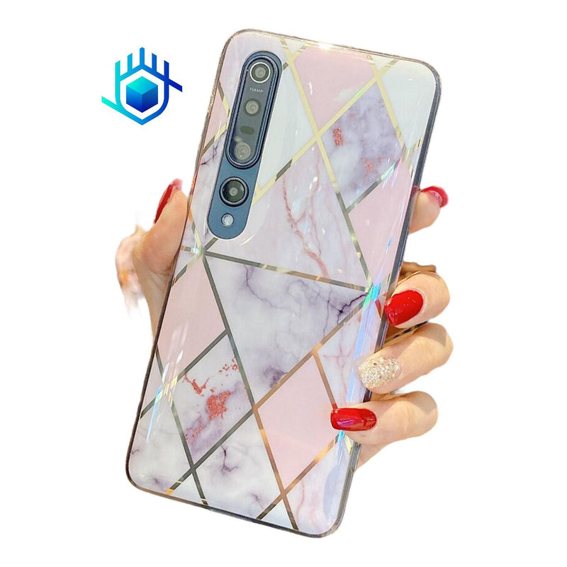 Funda Para Huawei + Mica Lineas Case Mujer Protector Mujer