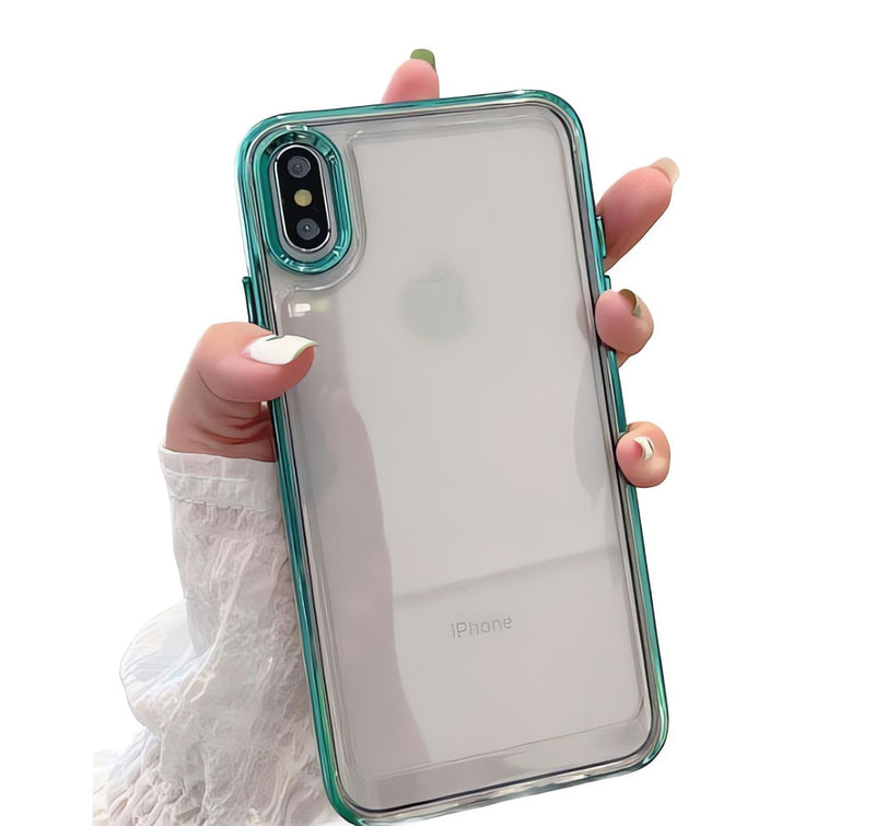 Funda Premium Rigida para iPhone XR + Mica Elegante Uso Rudo