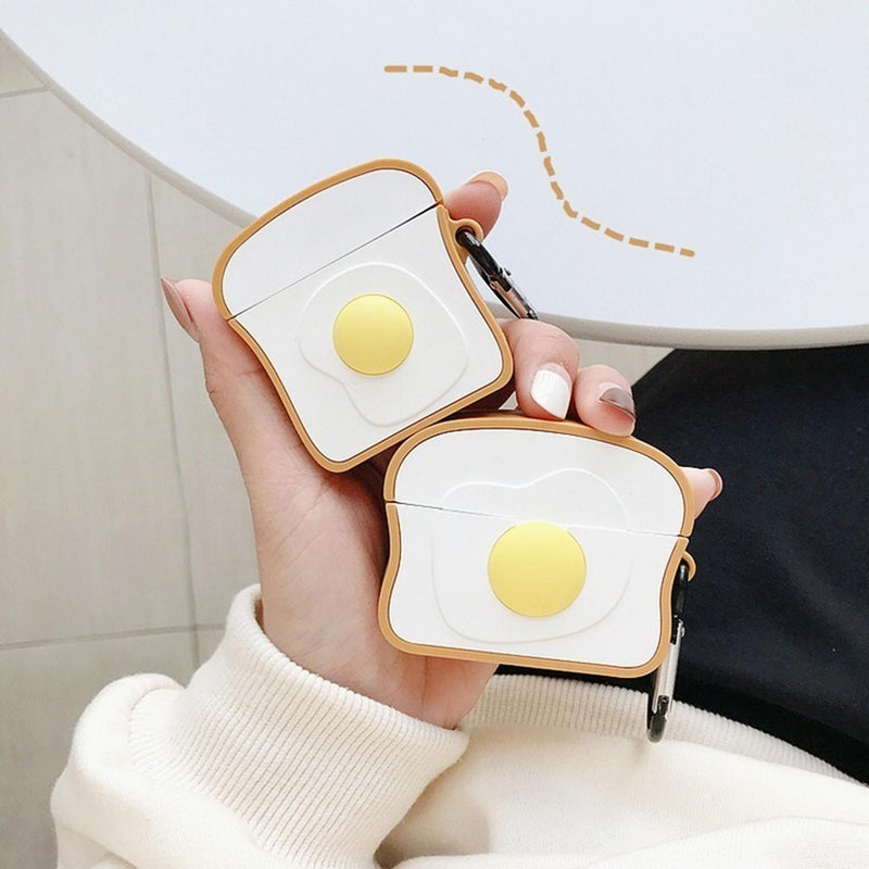 Funda para AirPods Comida Snack Goma Mujer Niño Protector 3D