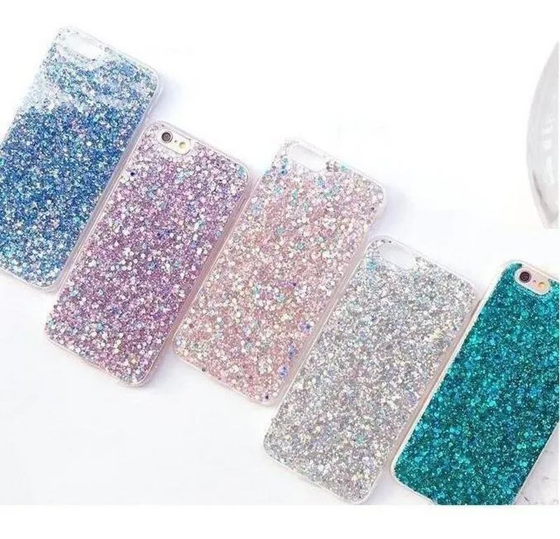 Funda Glitter para iPhone Brillo Diamantes Escarcha Diamante