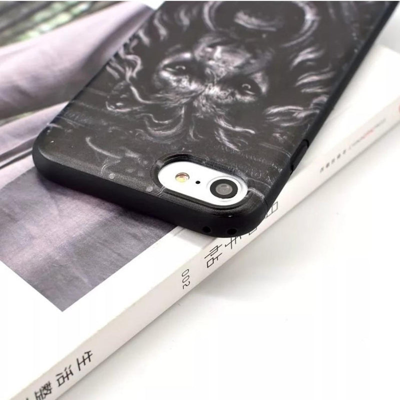 Funda Para iPhone Yin Yang Equilibrio Paz Mujer Dark Hombre