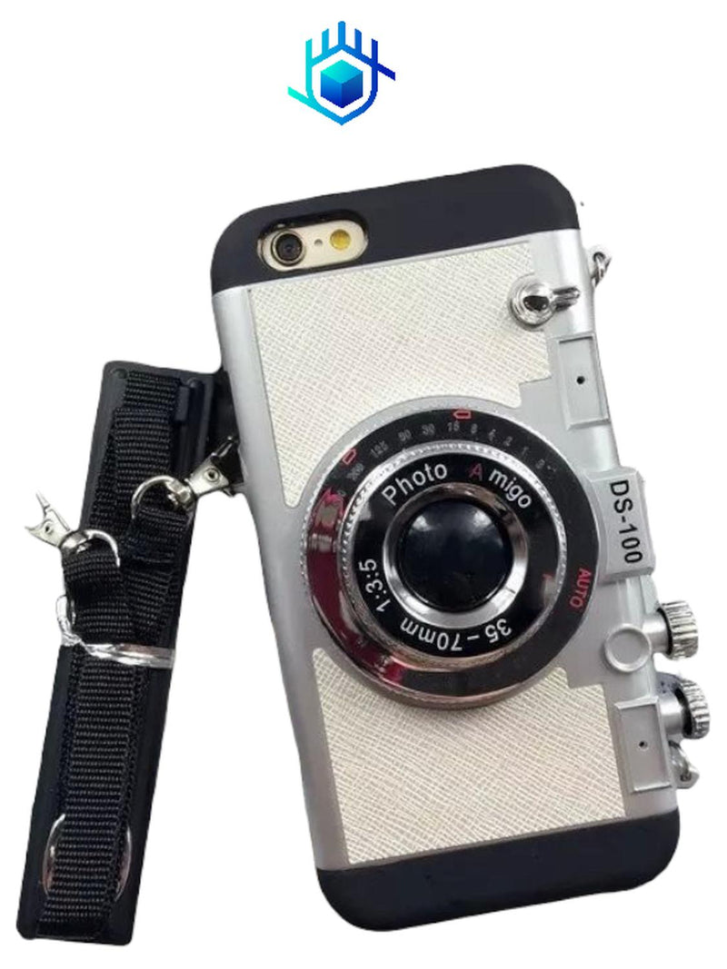 Funda para iPhone Camara Profesional 3d Collar Mujer Hombre