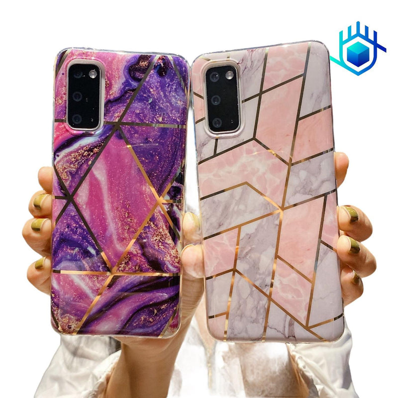 Funda Para Huawei + Mica Lineas Case Mujer Protector Mujer