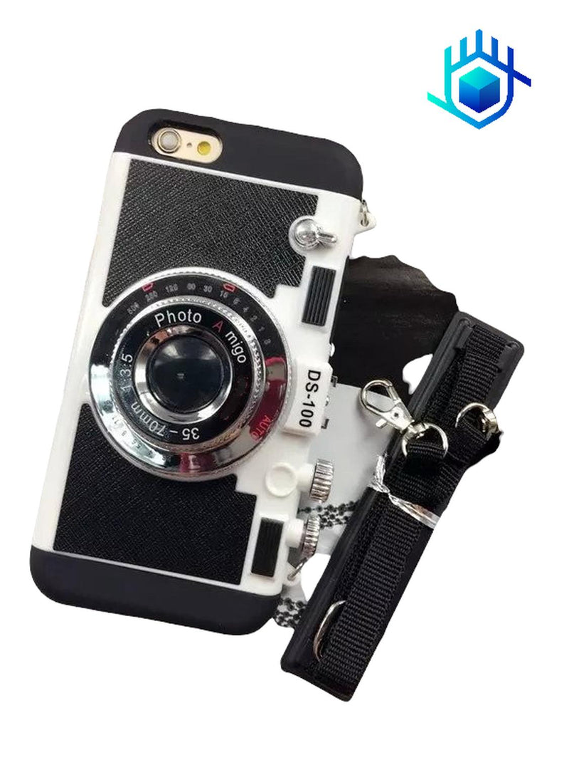 Funda para iPhone Camara Profesional 3d Collar Mujer Hombre