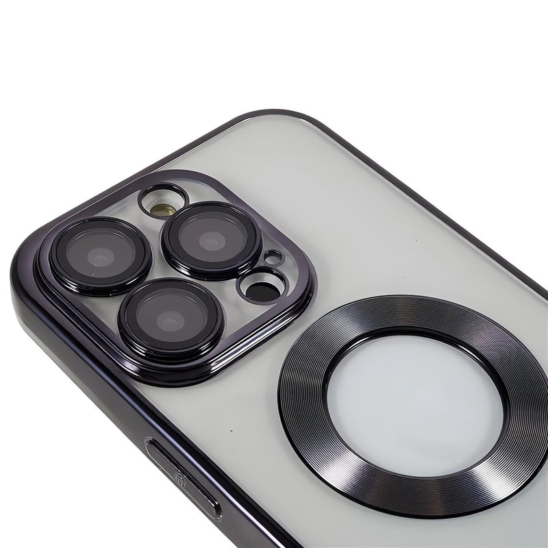 Funda de Lujo Goma para iPhone 8/7 Plus + Mica Case Elegante