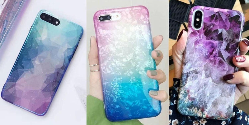 Funda Para iPhone Galaxia Universo Estrellas Tornasol 3d