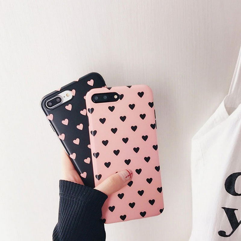 Funda Corazon De Goma Para iPhone Dama Hombre Mujer Novios