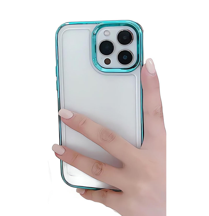 Funda Premium Rigida para iPhone XR + Mica Elegante Uso Rudo