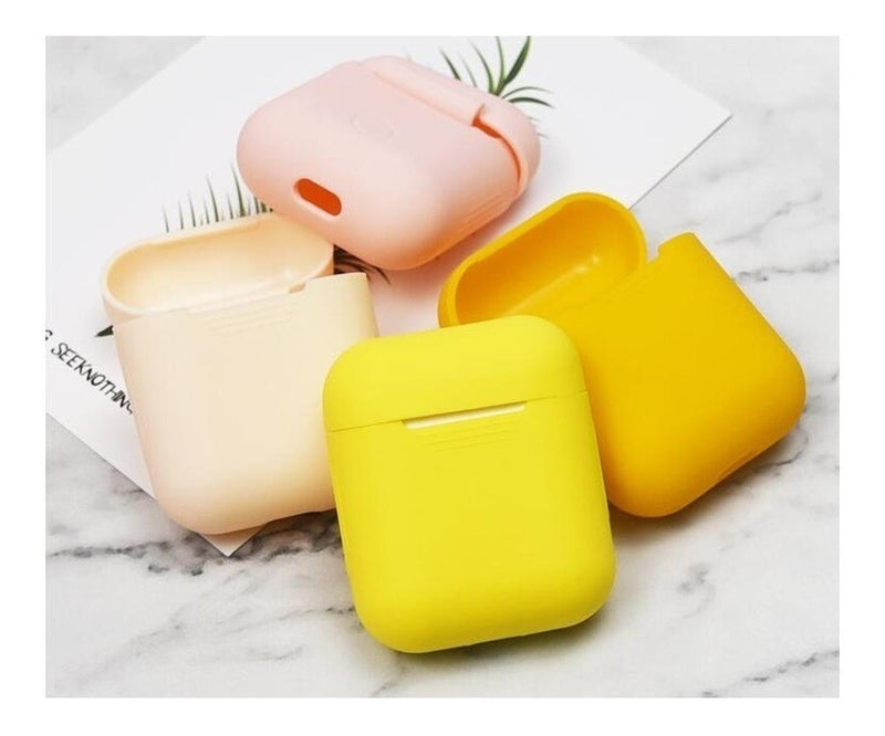 Funda para AirPods Silicon Delgado Suave Mujer Hombre Case