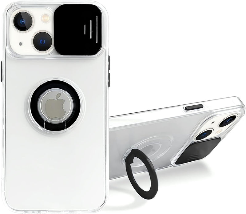 Funda Protectora Camara Anillo para iPhone 12 Pro Max + Mica