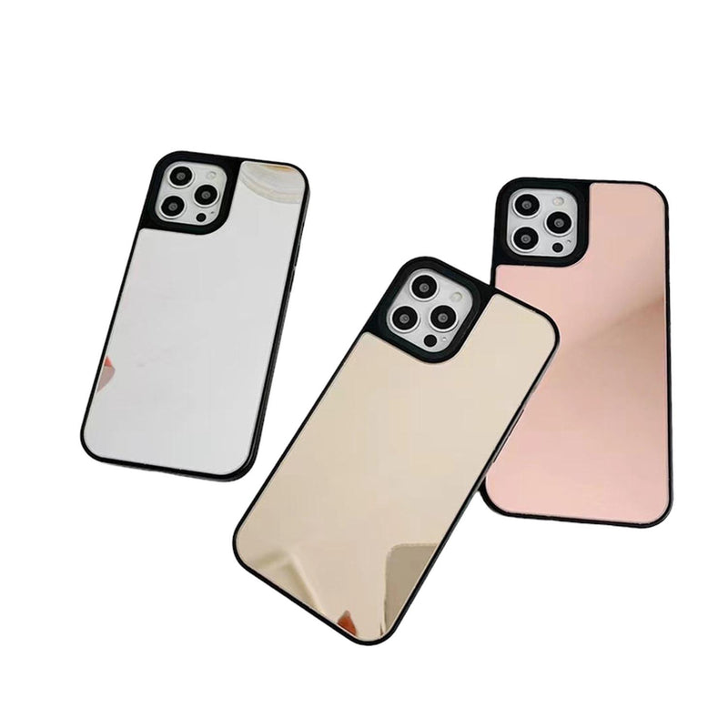 Funda Espejo Premium Dura para iPhone 13 Pro Max + Mica Case