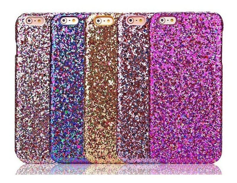 Funda Para iPhone Glitter Escarcha Brillo Case Fashion Mujer