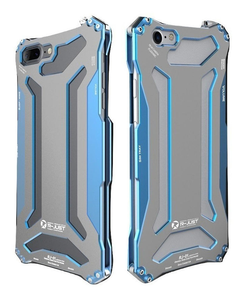 Funda Case Armadura De Aluminio iPhone 6 6s 7 8 Plus Rigido