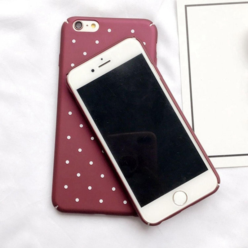 Funda Case Para iPhone Puntos Caballero Hombre Mujer Polka