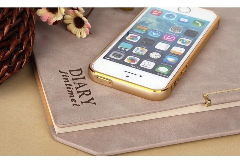 Funda para iPhone Aluminio Metal Reforzada Case Hombre Mujer