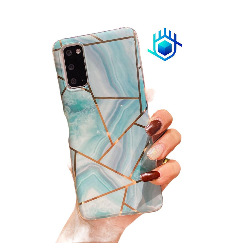 Funda Para Huawei + Mica Lineas Case Mujer Protector Mujer