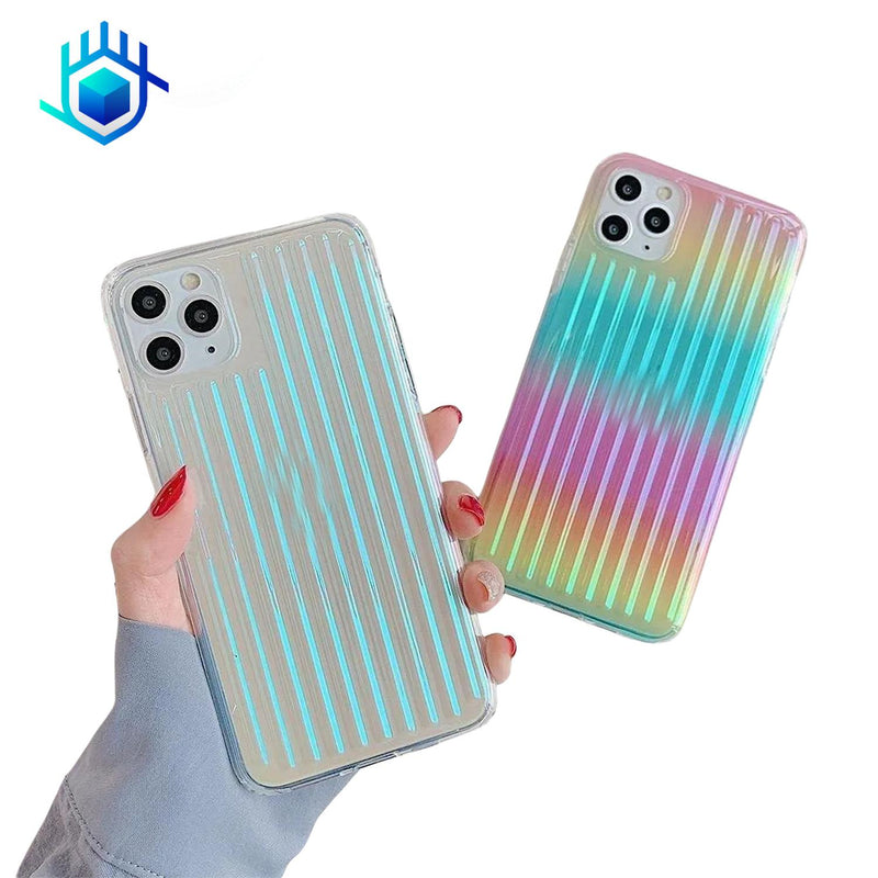 Funda Premium Tornasol para iPhone 14 Pro +Mica Case Gruesa