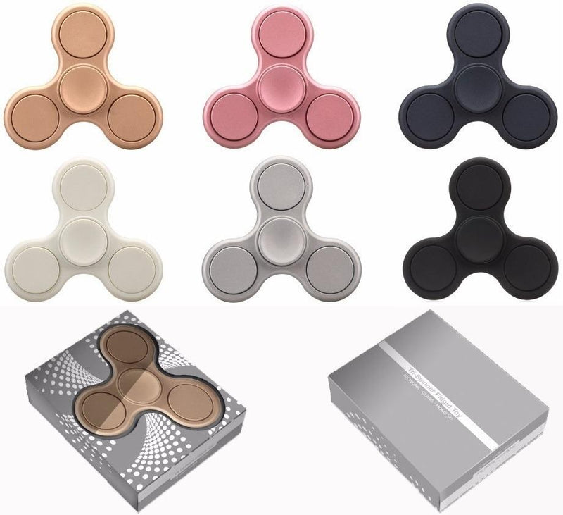 Spinner Futurista Antiestres Fidget Hand Minimalista Suave